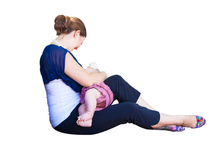 Lily White Nursing Tank- luxury bamboo