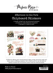 Afternoon in the Park Adhesive Chipboard 33411
