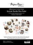Afternoon in the Park Quick Card Die Cuts 34374