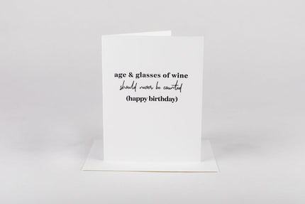 Age & Wine