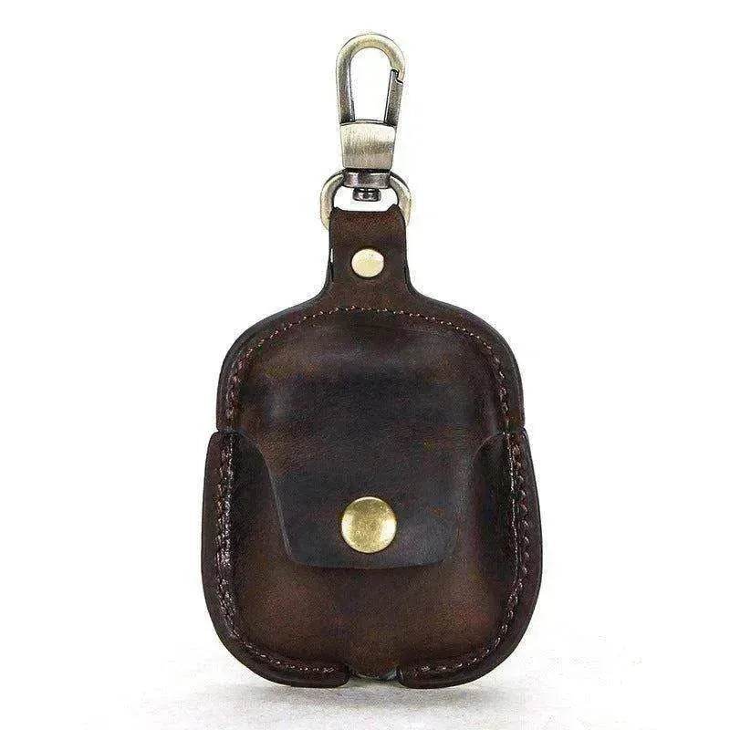 AirPods Leather Covers + Keychain Hook!