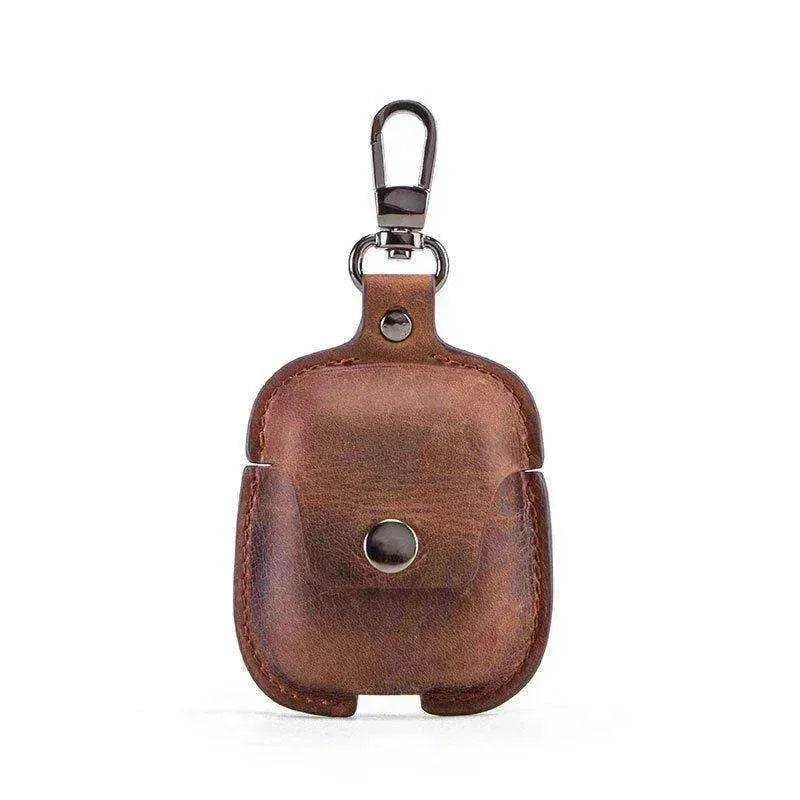 AirPods Leather Covers + Keychain Hook!
