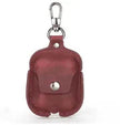 AirPods Leather Covers + Keychain Hook!