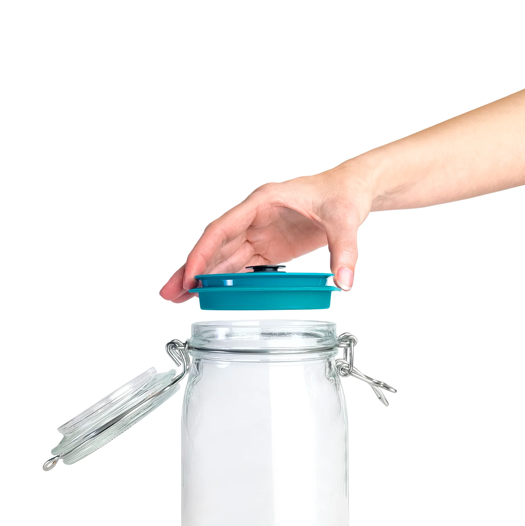 Airtender - Ensemble de couvercles à vide à clipser