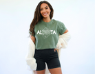 Alberta Diamond Line Art Unisex T-shirt | Alberta Clothing