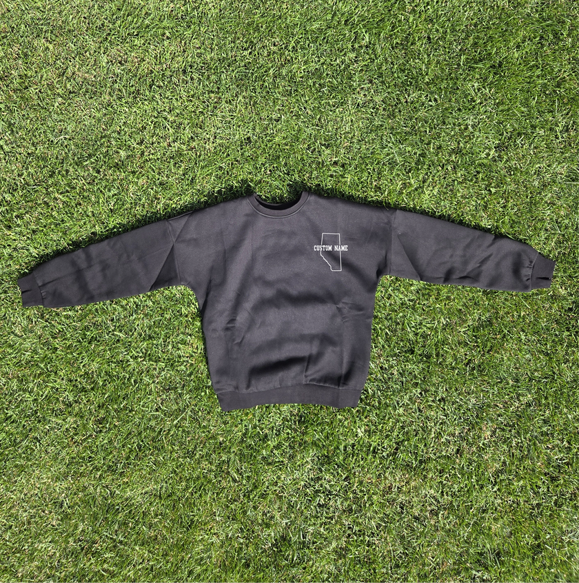 Alberta Back Unisex Crewneck