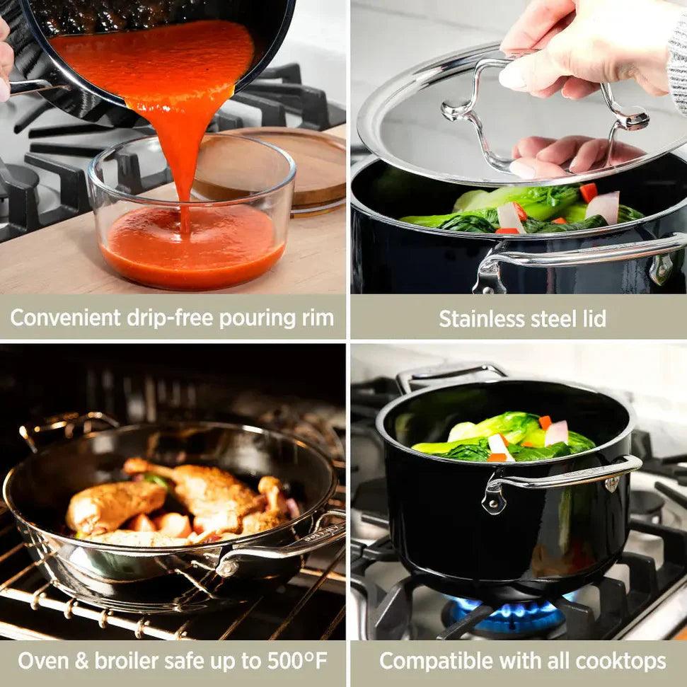All-Clad - FusionTec - Soup Pot with Lid | 4 Quart