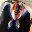 All-match Tying Bag Headband Color Matching Silk Scarf