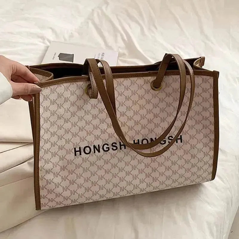 All-matching Advanced Texture Class Commuter Tote