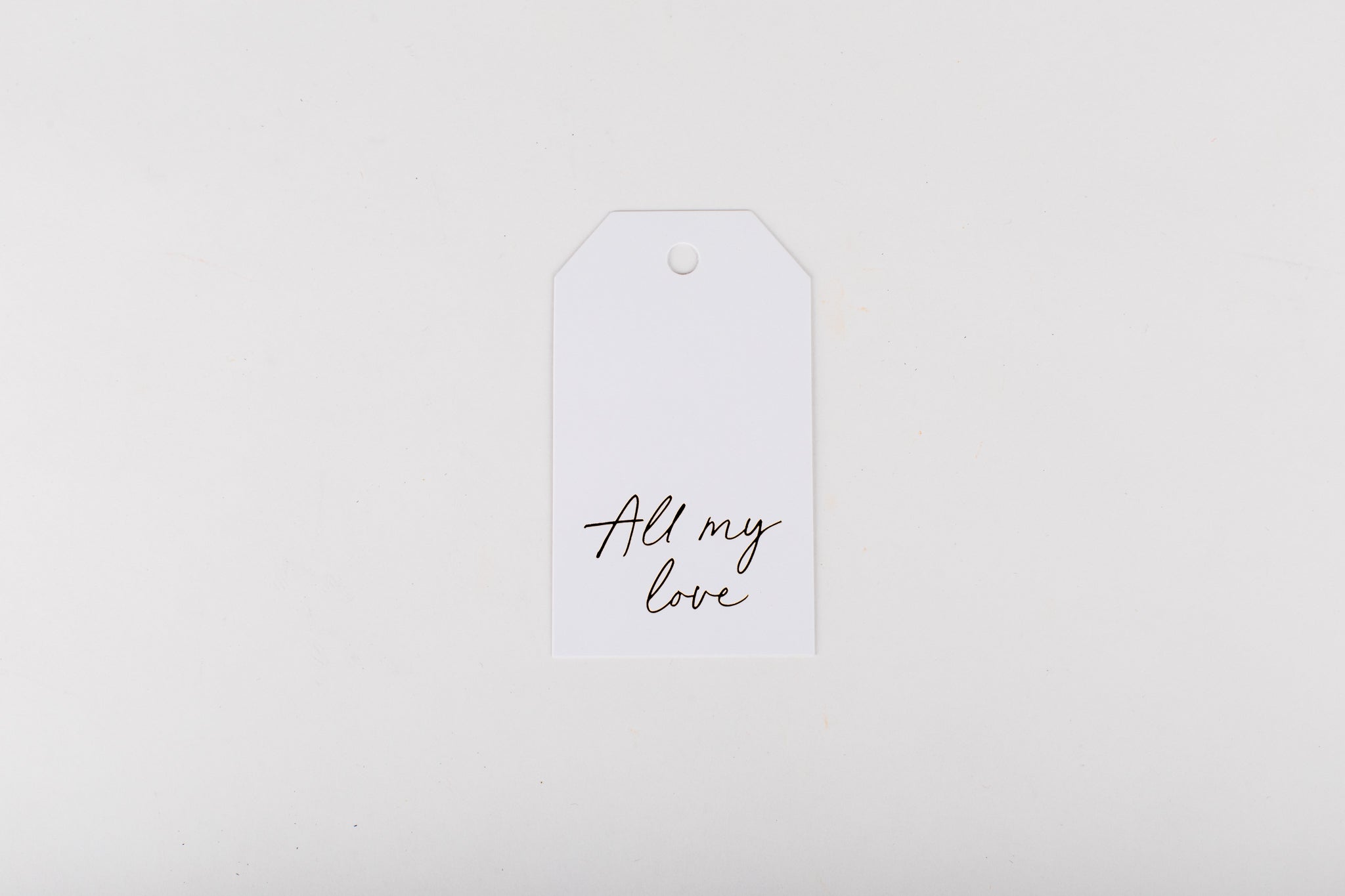 All My love