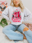 All Booked For Valentines Unisex Crewneck Sweatshirt | Bookish