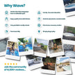 Garda | 4/6-Person Eco Foam Hot Tub | Square | Built-In Integrated Heater