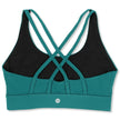 Allure, soutien-gorge de sport, couleur sarcelle.