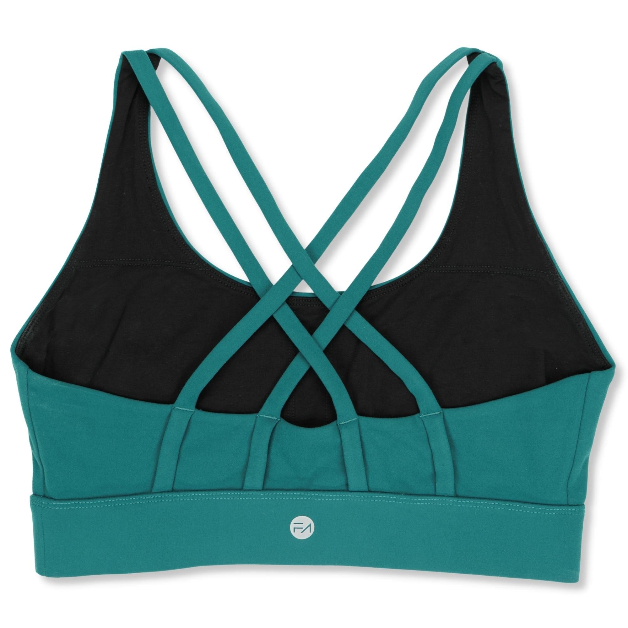 Allure, soutien-gorge de sport, couleur sarcelle.