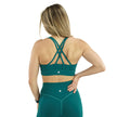 Allure, soutien-gorge de sport, couleur sarcelle.