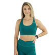 Allure, soutien-gorge de sport, couleur sarcelle.