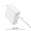 Alogic - 100W GaN Charger - Includes 2m USB-C Cable - White