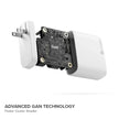 Alogic - 100W GaN Charger - Includes 2m USB-C Cable - White