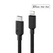 Alogic - Charge & Sync USB-C to USB-A Double Braided - Black