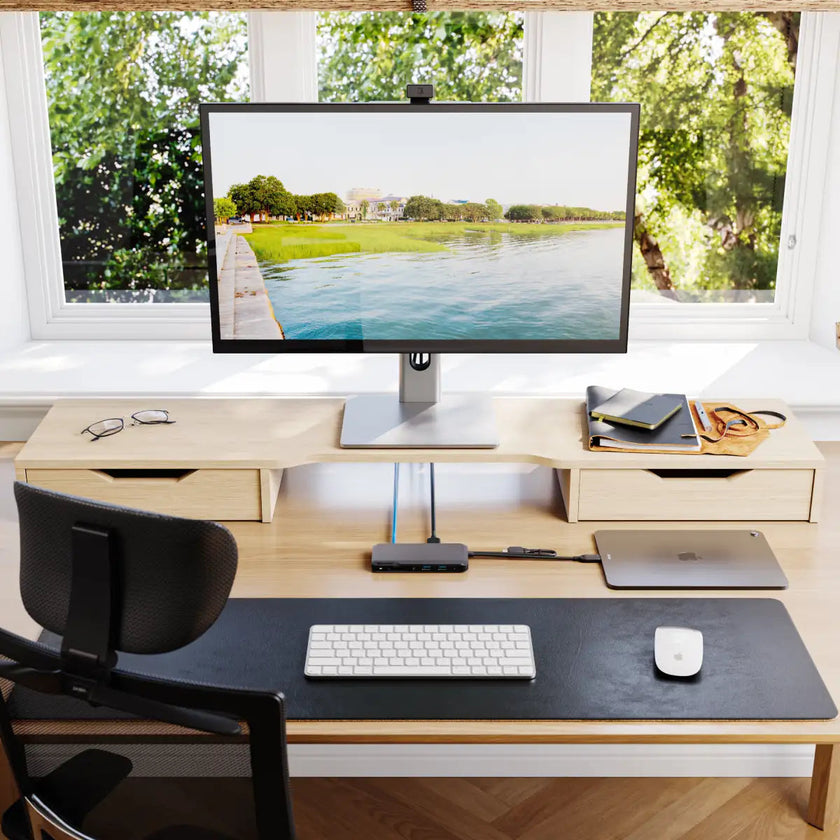 Alogic - Docking Station - Portable Dock for Mac - 10-in-1 with Dual Display 4K 60Hz Support - Dark Grey