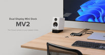 Alogic - Docking Station USB-C Dual Display HD MV2 12 Ports 2 HDMI Pass Through Charging 100W