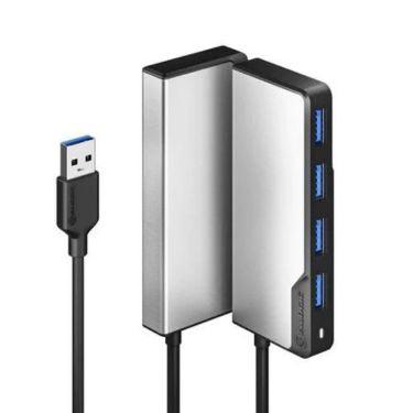 Alogic - Hub 4-en-1 USB-A vers 4x USB-A - Gris sidéral