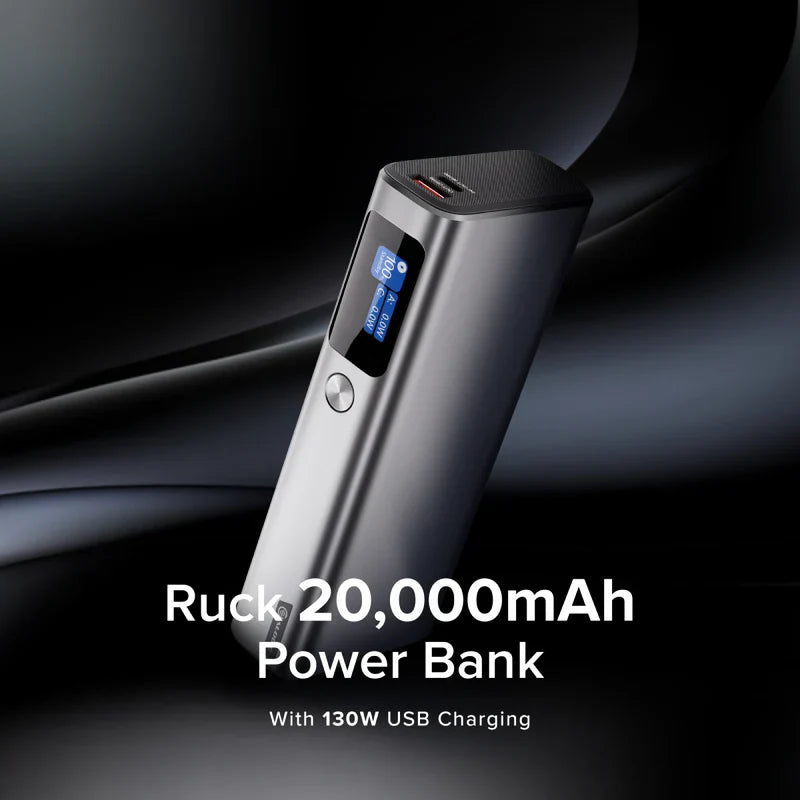 Alogic - Powerbank 20000mAh with 130W USB Charging Dual Device LED Display
