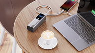 Alogic - Powerbank 27600mAh Ark Pro USB-C with 160W Power Delivery Fast Charge 3 Port - 2x USB-C (up to 140W) 1x USB-A (22.5W) with Digital Display& 50cm detachable USB-C Cable