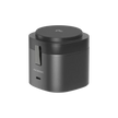 Alogic - Support de charge Qi2 4-en-1 PowerPod pour téléphone (15W) et montre (3W), AirPods (5W) + USB-C (30W) avec câble USB-C vers USB-C de 3 pieds - Noir