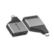 Alogic - Adaptateur lecteur de cartes SD et Micro SD Ultra Mini USB-C