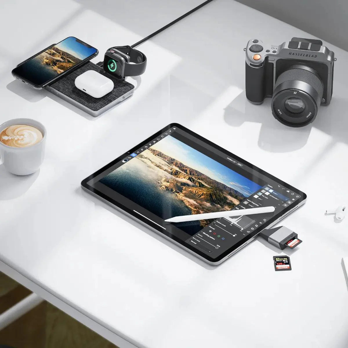 Alogic - Adaptateur lecteur de cartes SD et Micro SD Ultra Mini USB-C