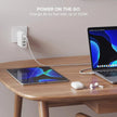 Alogic - Wall Charger 4 Port 100W GaN Charger - Includes 2m USB-C Cable  - White