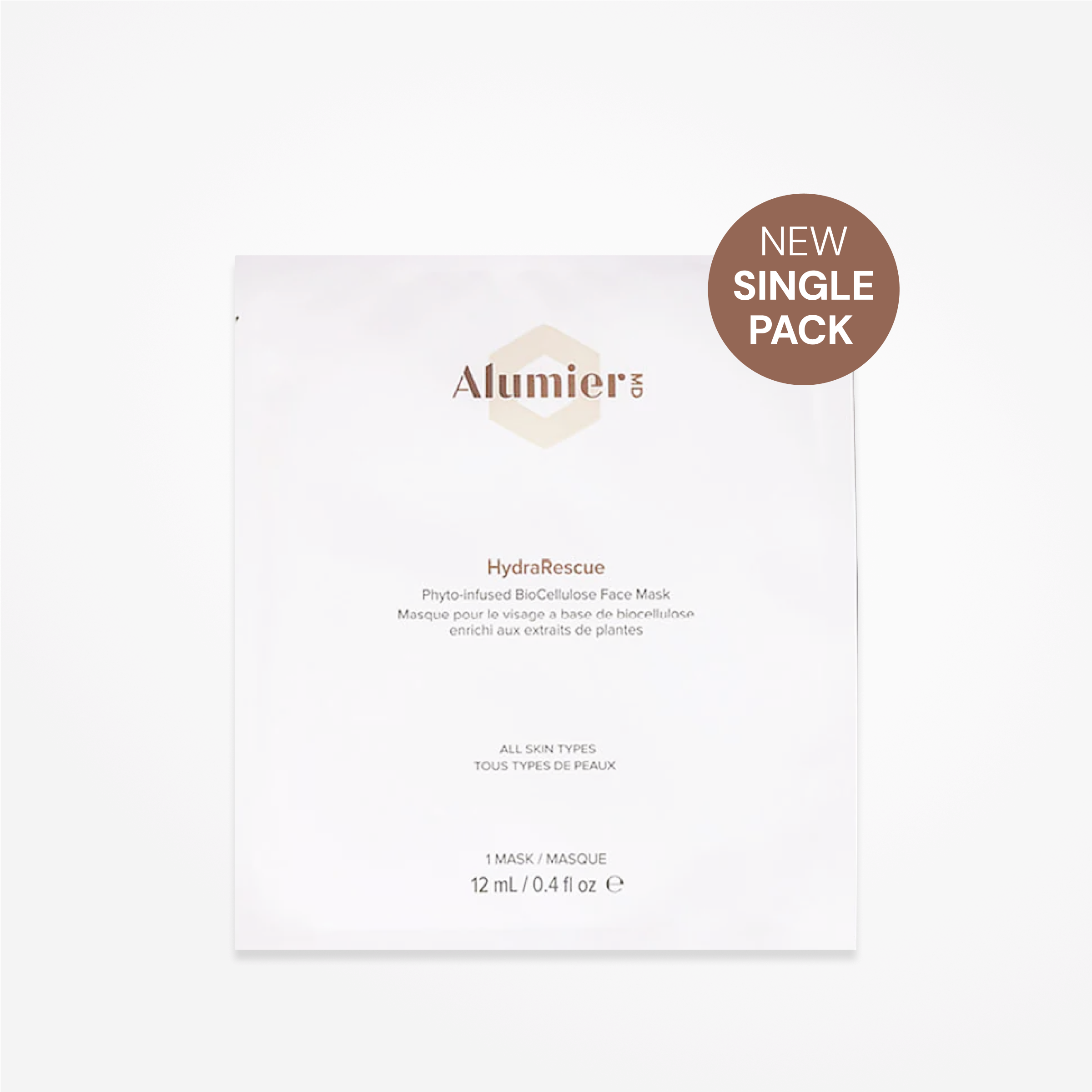 HydraRescue BioCellulose Face Mask Single Pack