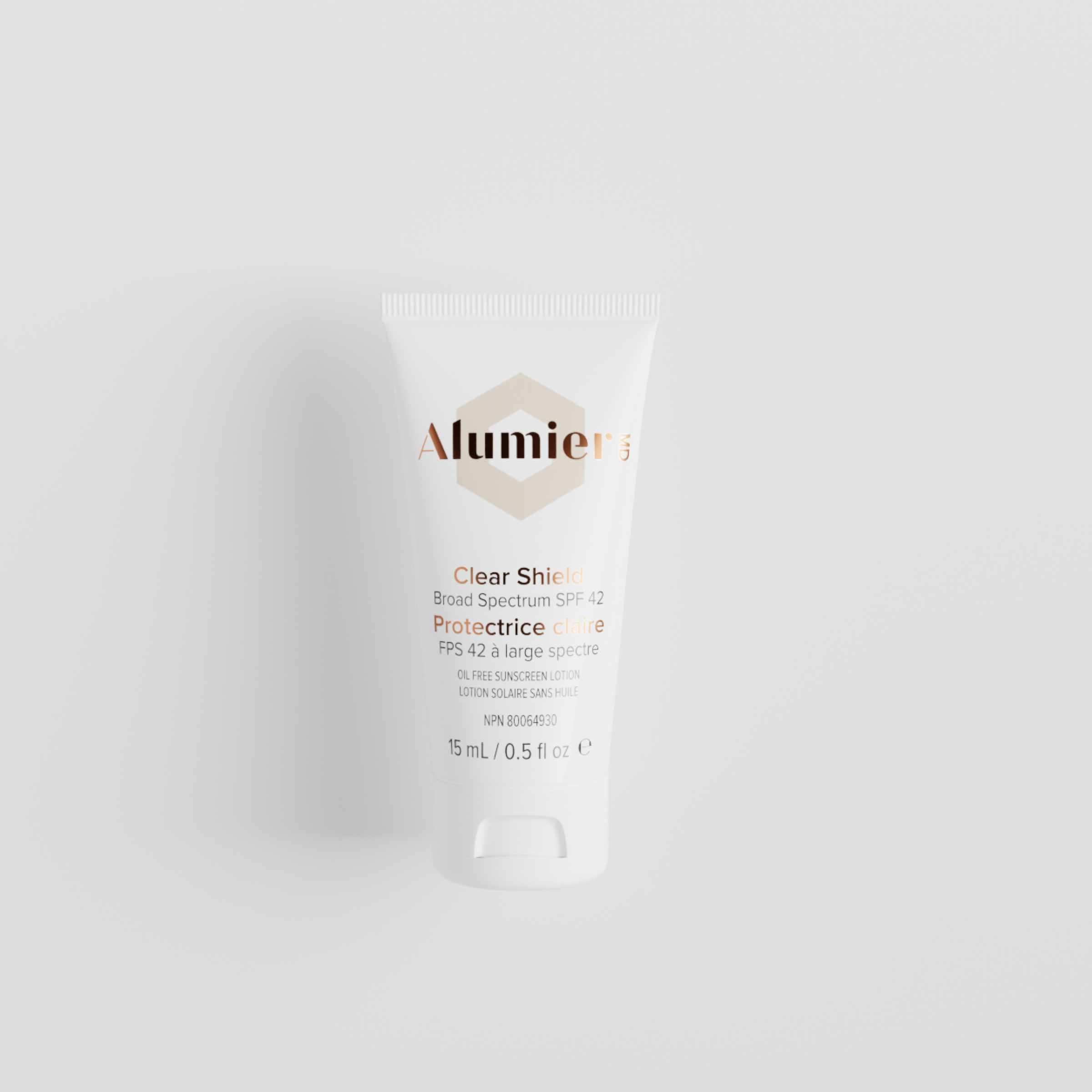 Alumier Clear Shield Broad Spectrum SPF42 Travel Size (15ml)