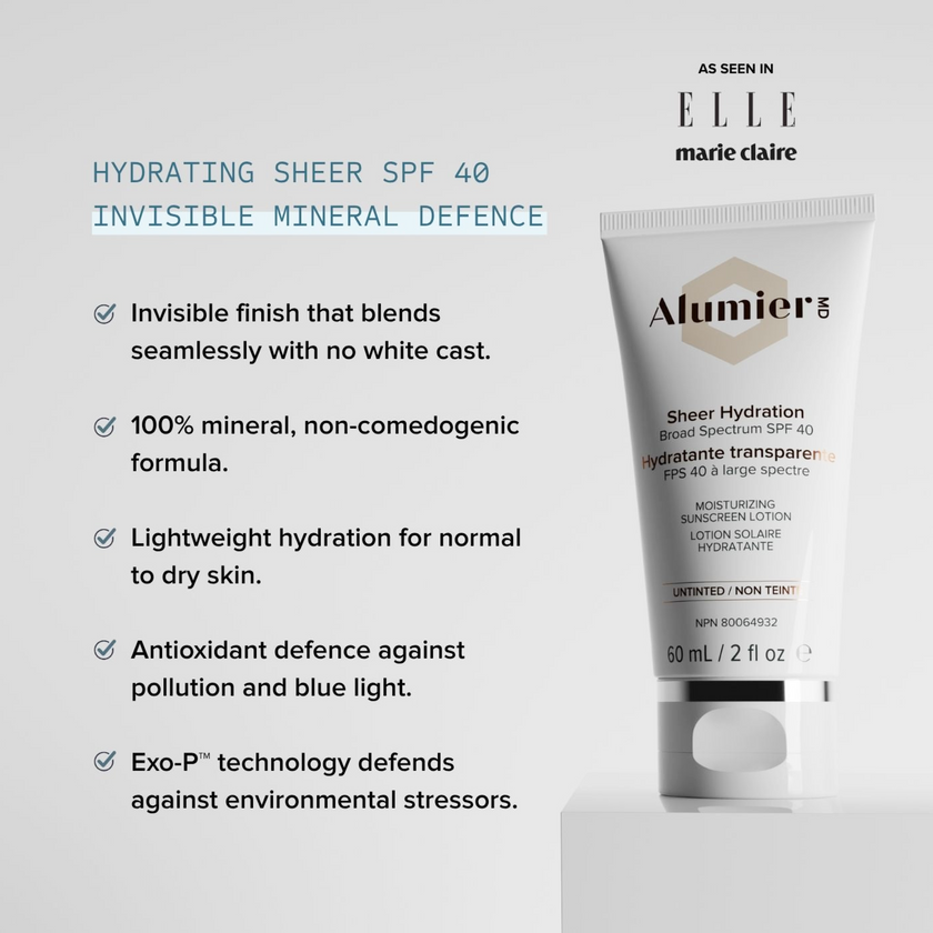 Alumier Sheer Hydration Broad Spectrum SPF 40 Untinted