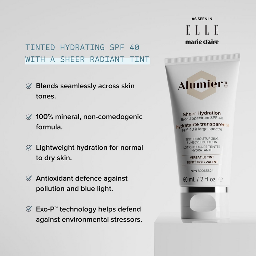 Alumier Sheer Hydration Broad Spectrum SPF40 Versatile Tint