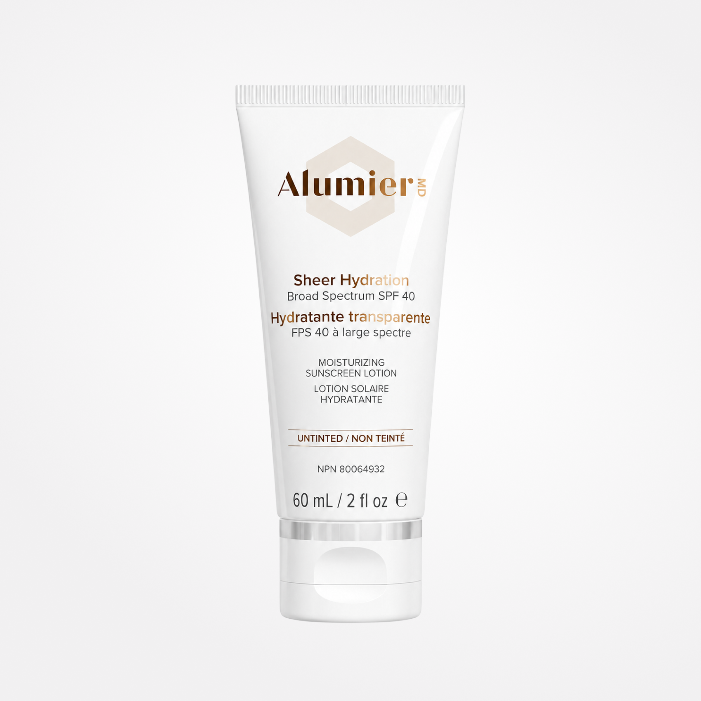 Alumier Sheer Hydration Broad Spectrum SPF 40 Untinted