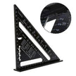 Aluminum alloy woodworking measuring square tool