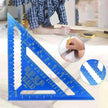 Aluminum alloy woodworking measuring square tool