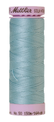 Mettler Silk-finish 50wt Solid Cotton Thread 164yd/150m Rough Sea
