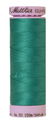 Mettler Silk-finish 50wt Solid Cotton Thread 164yd/150m Green