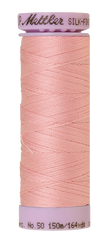 Mettler Silk-finish 50wt Solid Cotton Thread 164yd/150m Tea Rose