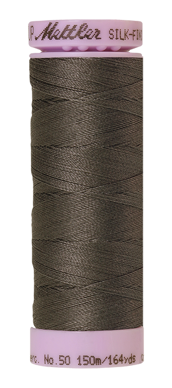 Mettler Silk-finish 50wt Solid Cotton Thread 164yd/150m Whale