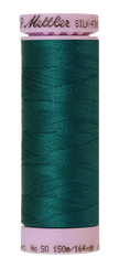 Mettler Silk-finish 50wt Solid Cotton Thread 164yd/150m Tidepool