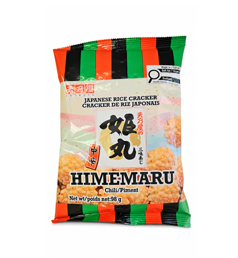 Amanoya Hime Maru Chili Senbei Rice Cracker (98G)
