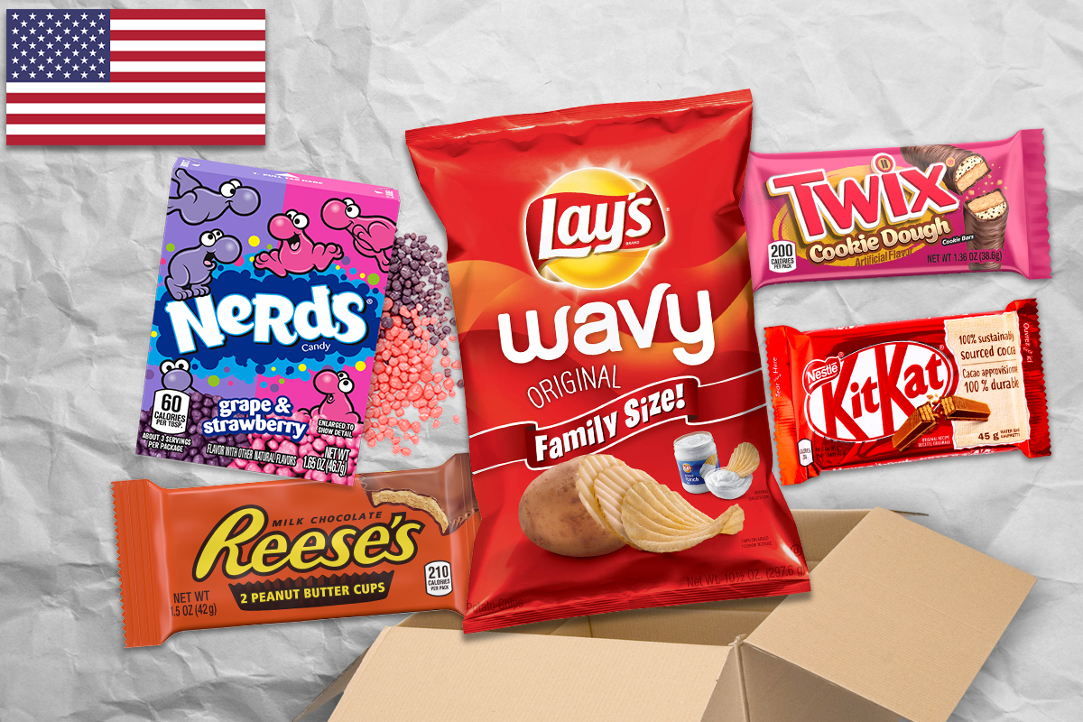 International Snack Box - Candy/Chocolate Monthly Box