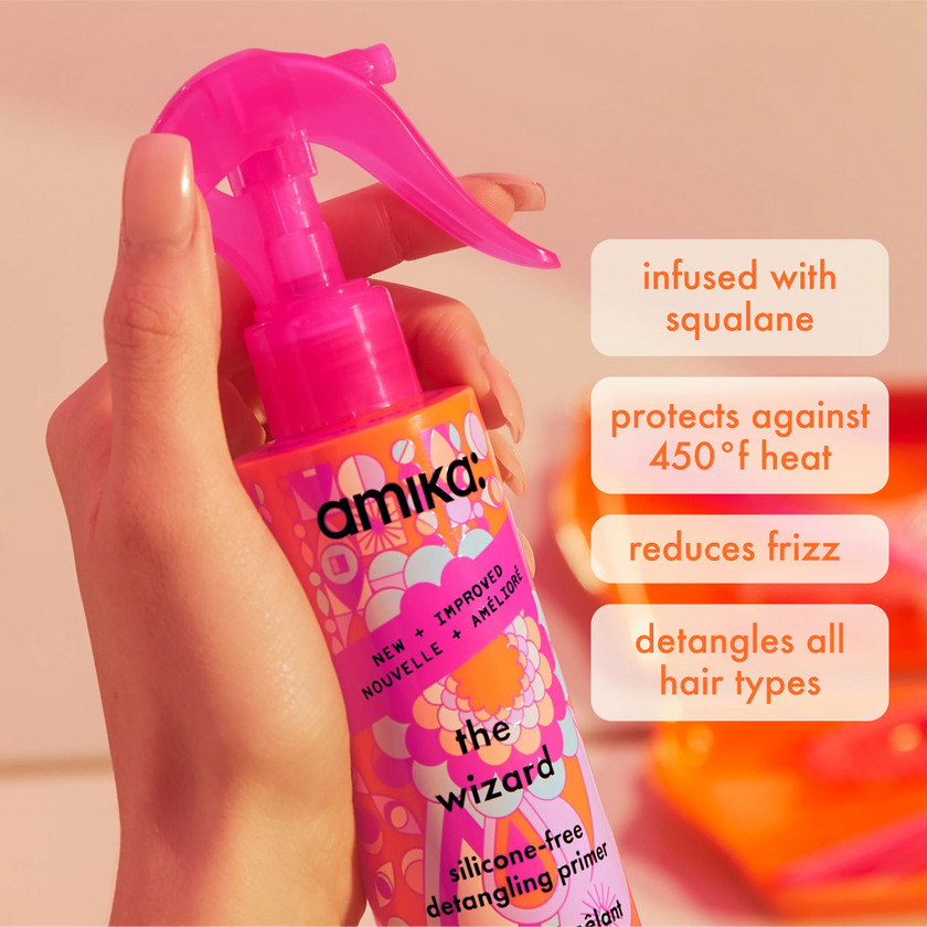 Amika The Wizard Silicone-Free Detangling Primer