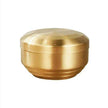 An Adorable Stainless Steel with Golden Tape Tureen Bowl