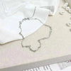 An Exquisite Simple And Cold Adjustable Wave Women Bracelet