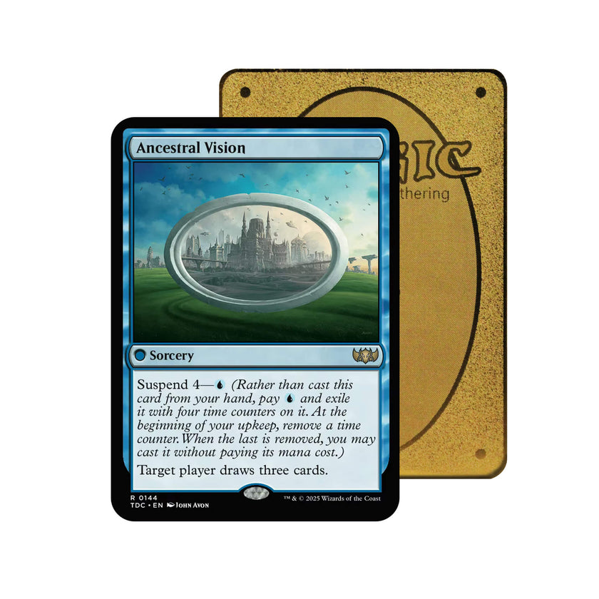 Carte Ancestral Vision Metal Orica